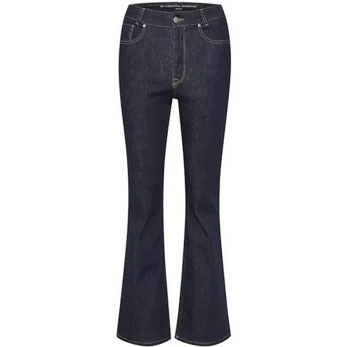 The Dekota 148 High Bootcut Jeans , female, Sizes: W32 L34 - My Essential Wardrobe - Modalova