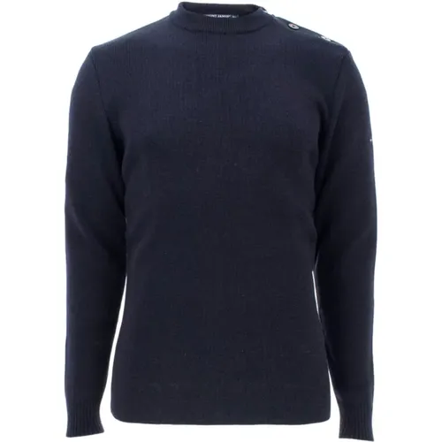 Weicher Wollmatrosenpullover mit ikonischen Details , Herren, Größe: 2XL - Saint James - Modalova