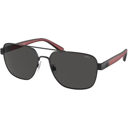 Stylish Sunglasses with Dark Grey Lenses , unisex, Sizes: 62 MM - Polo Ralph Lauren - Modalova