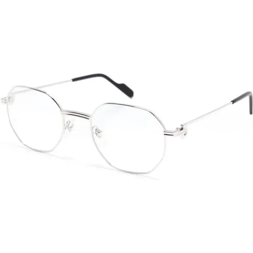 Ct0500O 004 Optical Frame , unisex, Sizes: 50 MM - Cartier - Modalova