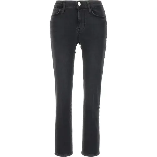 Classic Denim Jeans for Everyday Wear , female, Sizes: W25, W24, W28, W30, W26 - Frame - Modalova