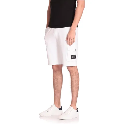 Casual Shorts , Herren, Größe: M - Calvin Klein Jeans - Modalova