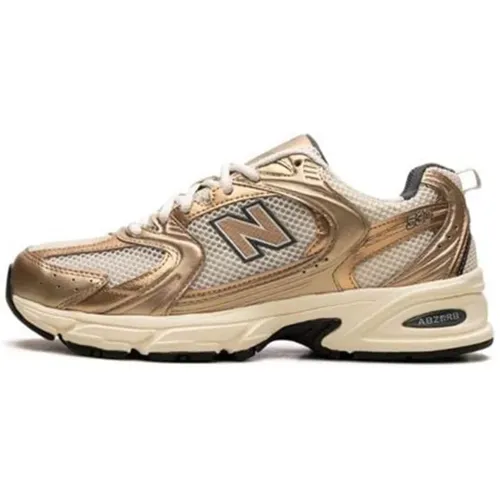 Turtledove Gold Metallic Sneakers , Herren, Größe: 37 EU - New Balance - Modalova