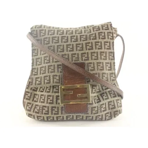 Pre-owned Canvas fendi-bags , female, Sizes: ONE SIZE - Fendi Vintage - Modalova