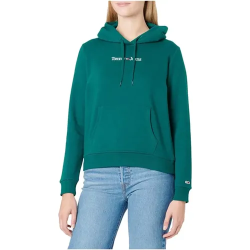 Hooded sweatshirts , female, Sizes: XS - Tommy Hilfiger - Modalova