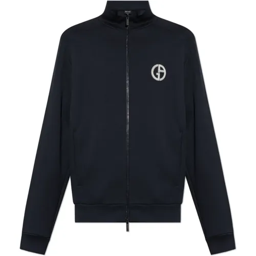 Sweatshirt mit Logo Giorgio Armani - Giorgio Armani - Modalova