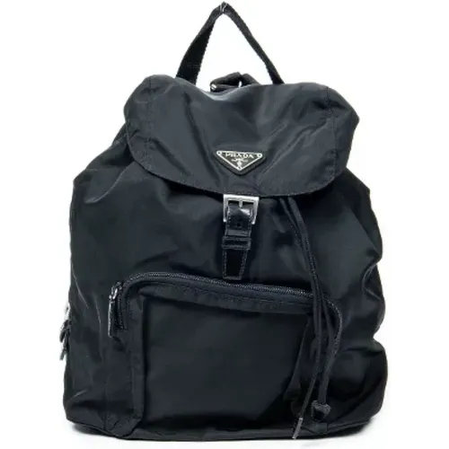 Pre-owned Canvas backpacks , female, Sizes: ONE SIZE - Prada Vintage - Modalova