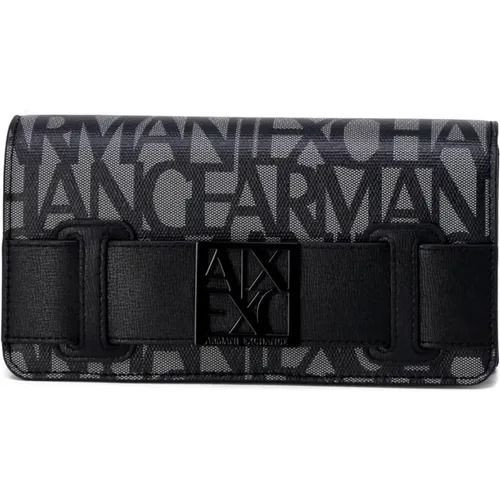 Large Women's Wallet Spring/Summer Collection , female, Sizes: ONE SIZE - Armani Exchange - Modalova