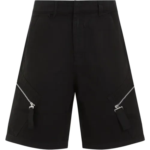 Schwarze Baumwollshorts Gerader Saum - Jacquemus - Modalova