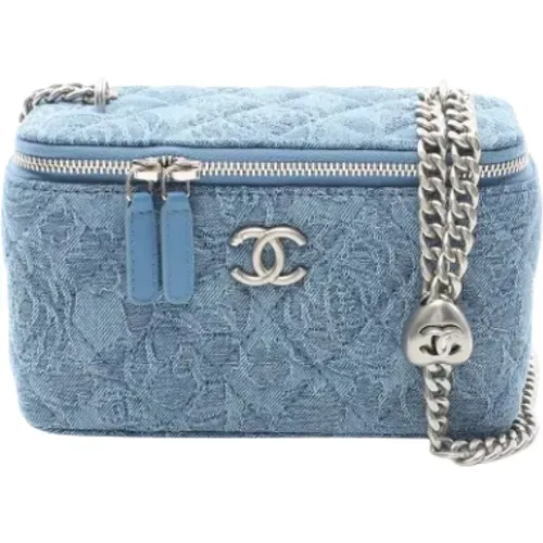 Pre-owned Denim chanel-bags , female, Sizes: ONE SIZE - Chanel Vintage - Modalova