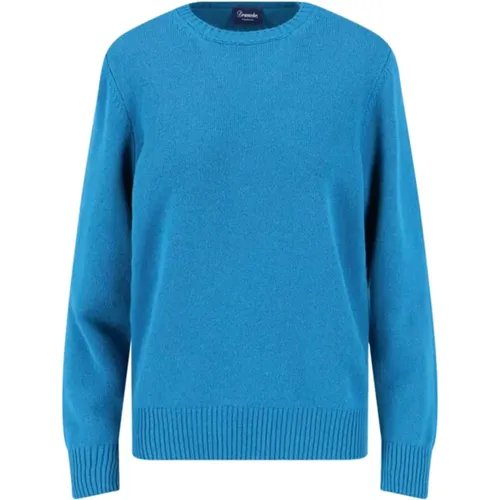 Rasato Crew Neck Sweater , male, Sizes: XL, 2XL, 3XL, L - Drumohr - Modalova