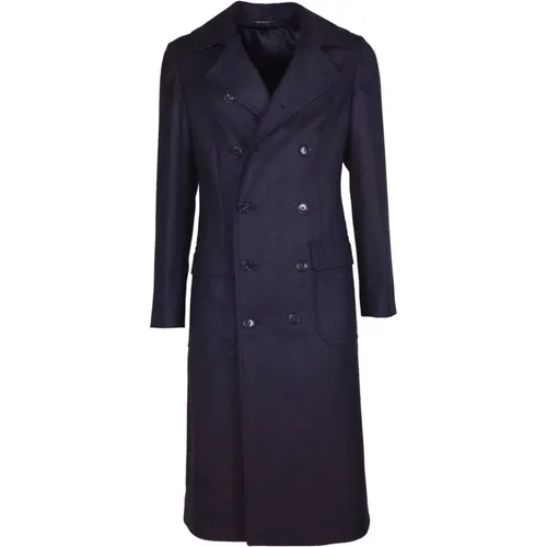 Wool Cashmere Double-Breasted Coat , male, Sizes: L, 3XL - Loro Piana - Modalova