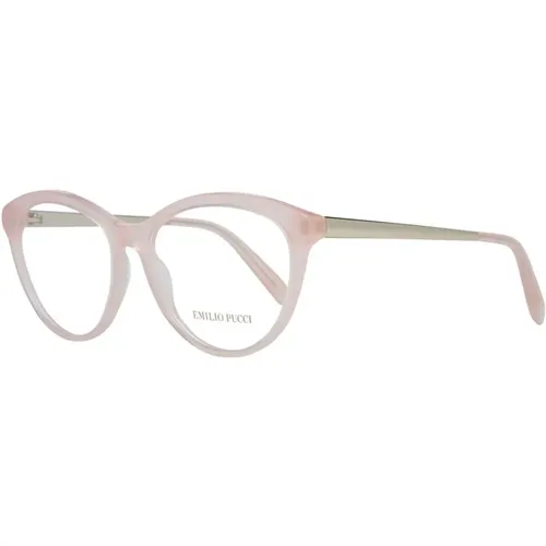 Rosé Metall Optische Brillen für Frauen - EMILIO PUCCI - Modalova