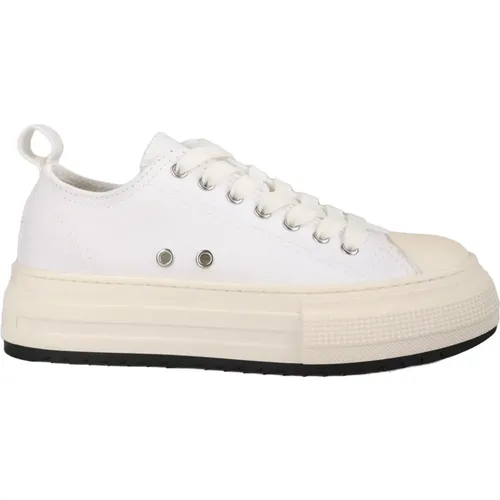 Sneakers - Regular Fit - Suitable for All Temperatures - Other Fibers 100% , female, Sizes: 6 UK - Dsquared2 - Modalova