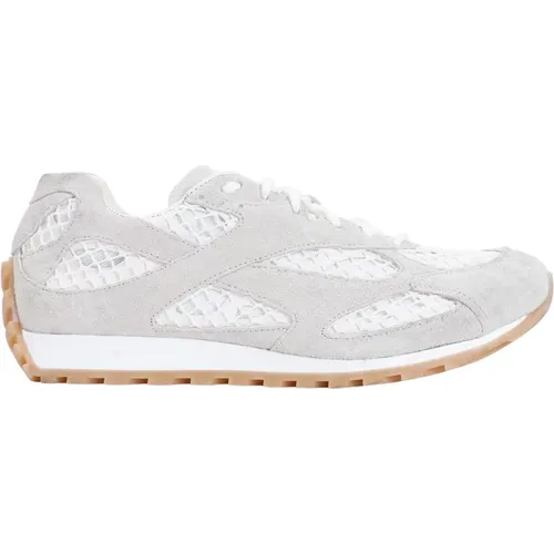 White Sneakers Aw24 Style , female, Sizes: 4 UK, 6 UK, 3 UK, 7 UK, 5 UK, 8 UK - Bottega Veneta - Modalova