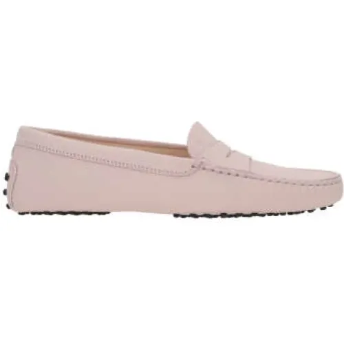 Handcrafted Leather Moccasins , female, Sizes: 3 UK, 2 1/2 UK, 7 UK, 5 UK, 2 UK, 4 1/2 UK, 8 UK, 4 UK - TOD'S - Modalova