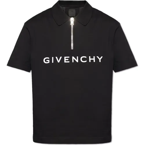 Polo shirt with logo , male, Sizes: L, M, S - Givenchy - Modalova