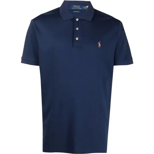 Blaues Casual Polo Strickshirt - Polo Ralph Lauren - Modalova