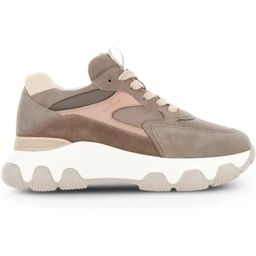 Nude und Toasted Sneakers Hogan - Hogan - Modalova