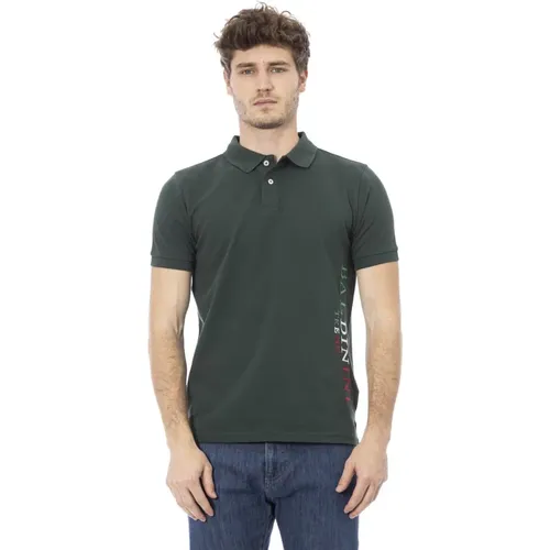 Bestickte Polo-Shirts Kurzarm , Herren, Größe: 2XL - Baldinini - Modalova