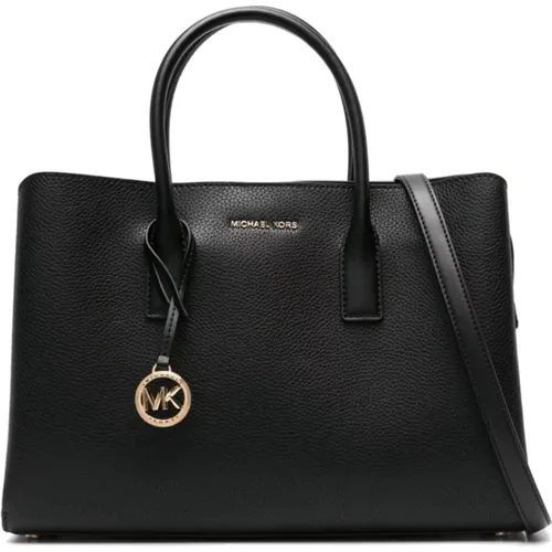 Satchel Bag with Golden Logo , female, Sizes: ONE SIZE - Michael Kors - Modalova