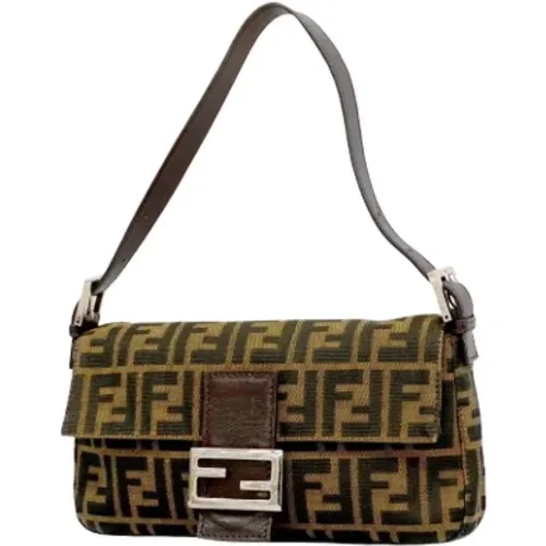 Pre-owned Canvas fendi-bags , female, Sizes: ONE SIZE - Fendi Vintage - Modalova