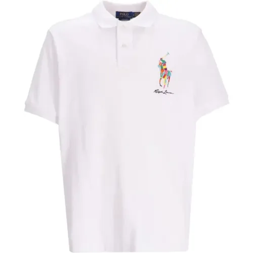Short sleeve polo shirt , male, Sizes: L, M, S, 2XL, XL - Ralph Lauren - Modalova