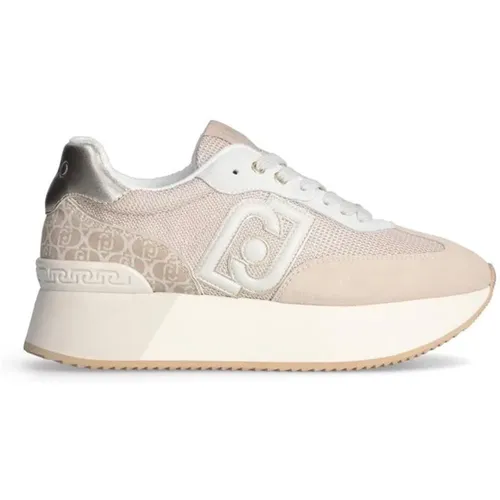 Dreamy 02 savana suede mesh sneakers , female, Sizes: 6 UK, 3 UK, 4 UK, 5 UK, 7 UK - Liu Jo - Modalova