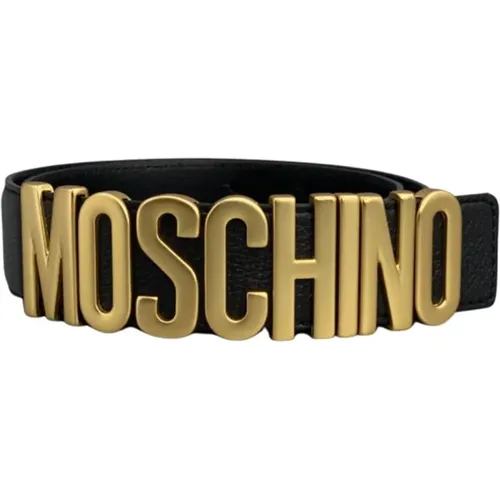 Lettering Belt , female, Sizes: S - Moschino - Modalova