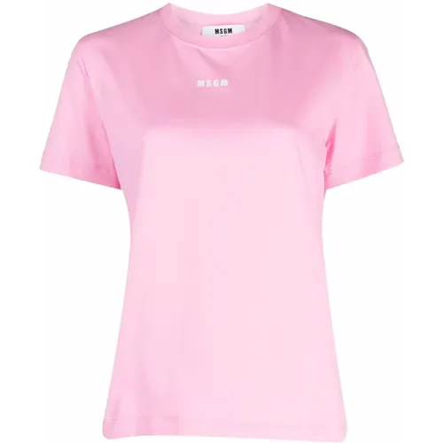 T-Shirt , female, Sizes: S, XS - Msgm - Modalova