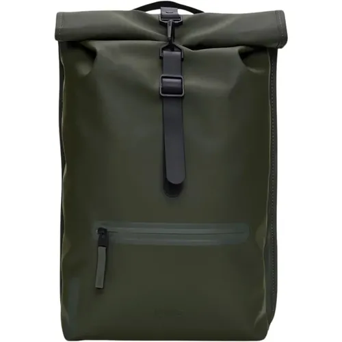 Rolltop Rucksack Waterproof Backpack , unisex, Sizes: ONE SIZE - Rains - Modalova
