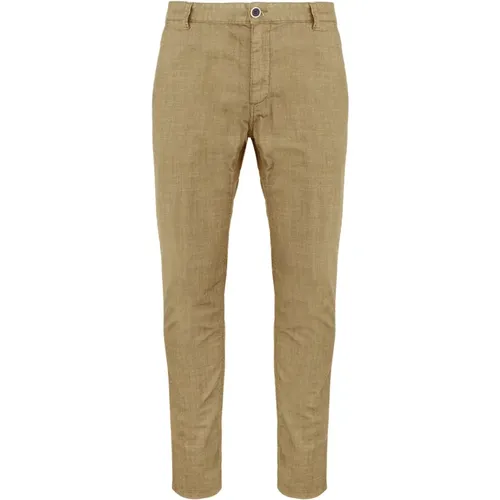 Slim Fit Chino Pants , male, Sizes: W33, W38, W36 - BomBoogie - Modalova