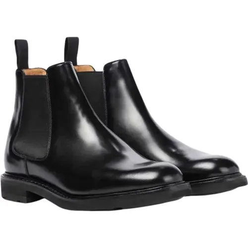 Leather Ankle Boot , male, Sizes: 6 1/2 UK - Church's - Modalova