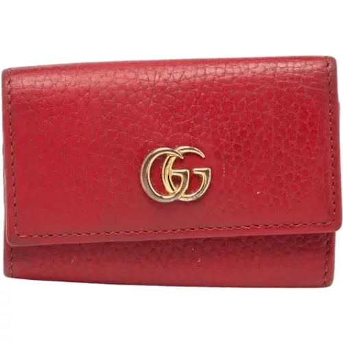 Pre-owned Leather key-holders , female, Sizes: ONE SIZE - Gucci Vintage - Modalova