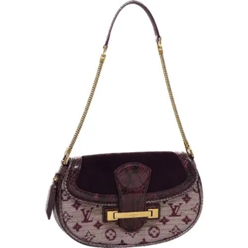 Pre-owned Leather shoulder-bags , female, Sizes: ONE SIZE - Louis Vuitton Vintage - Modalova