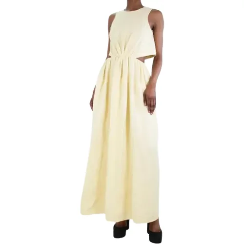 Pre-owned Linen dresses , female, Sizes: XS - Jil Sander Pre-owned - Modalova