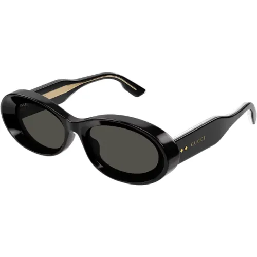 Oval Sunglasses in , unisex, Sizes: M - Gucci - Modalova