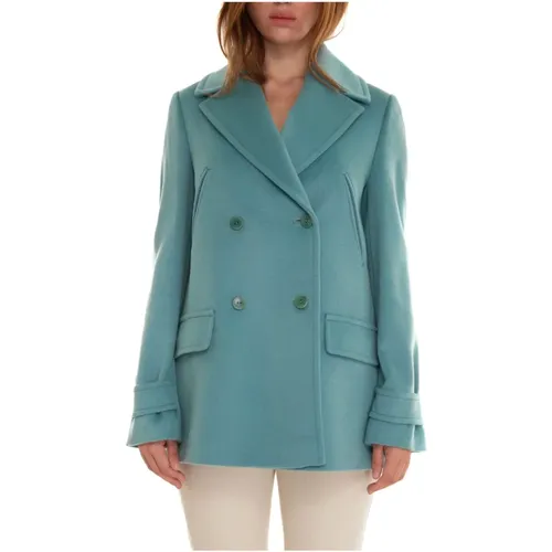 Double-breasted Fulvia cloth coat , female, Sizes: XL - Pennyblack - Modalova
