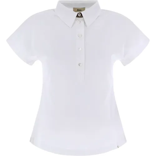 T-shirts and Polos , female, Sizes: XL, M, S - Herno - Modalova