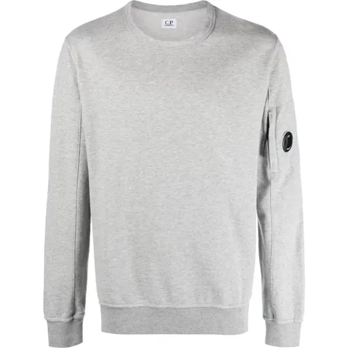 Light Fleece Sweatshirt , male, Sizes: L - C.P. Company - Modalova