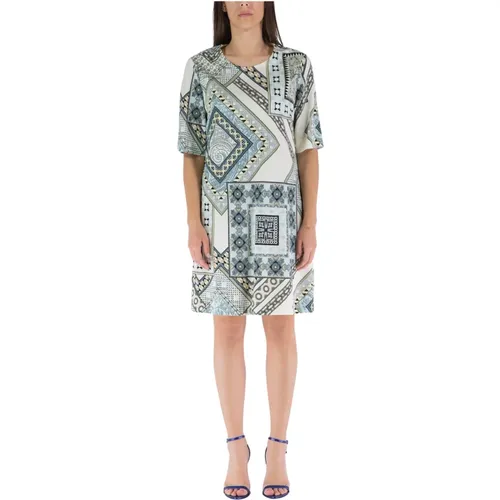 Short Viscose Foulard Dress , female, Sizes: XS - ETRO - Modalova