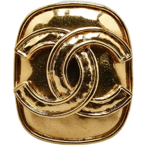 Pre-owned Metal brooches , female, Sizes: ONE SIZE - Chanel Vintage - Modalova