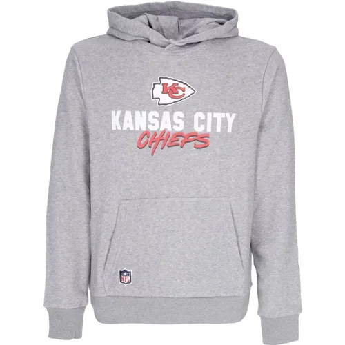 Kansas City Chiefs Script Hoodie , Herren, Größe: S - new era - Modalova