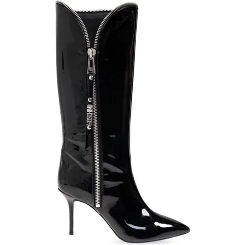 Lederstiefel Moschino - Moschino - Modalova