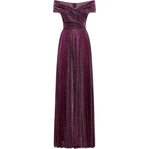 Fuchsia Dresses for Women , female, Sizes: L, M - Talbot Runhof - Modalova