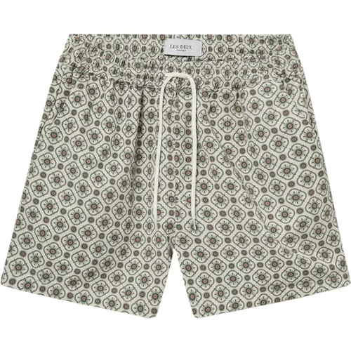 Tapestry Muster Seidenshorts - Les Deux - Modalova