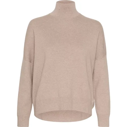 Gestreifter Rollkragenpullover - InWear - Modalova