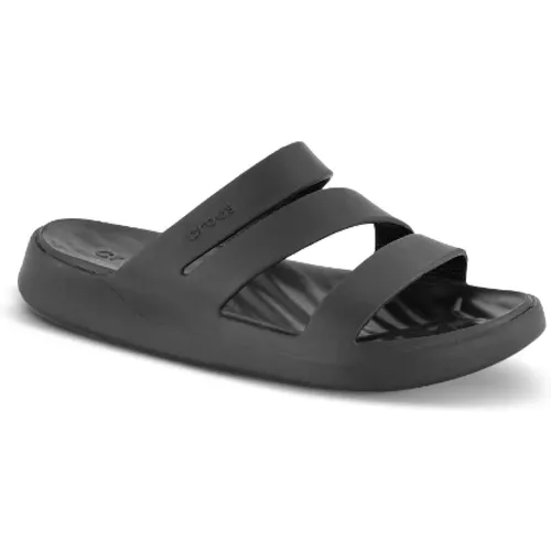 Riemchen Slip-in Sandale , Damen, Größe: 39 EU - Crocs - Modalova