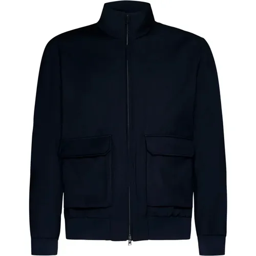 Wool Water-Resistant Coat , male, Sizes: M, 2XL, L - Herno - Modalova