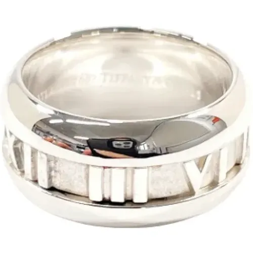 Pre-owned Silver rings , female, Sizes: ONE SIZE - Tiffany & Co. Pre-owned - Modalova